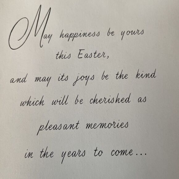 Vtg Stanley Easter Greeting Card Brother Shields Coat of Arms - Picture 6 of 10